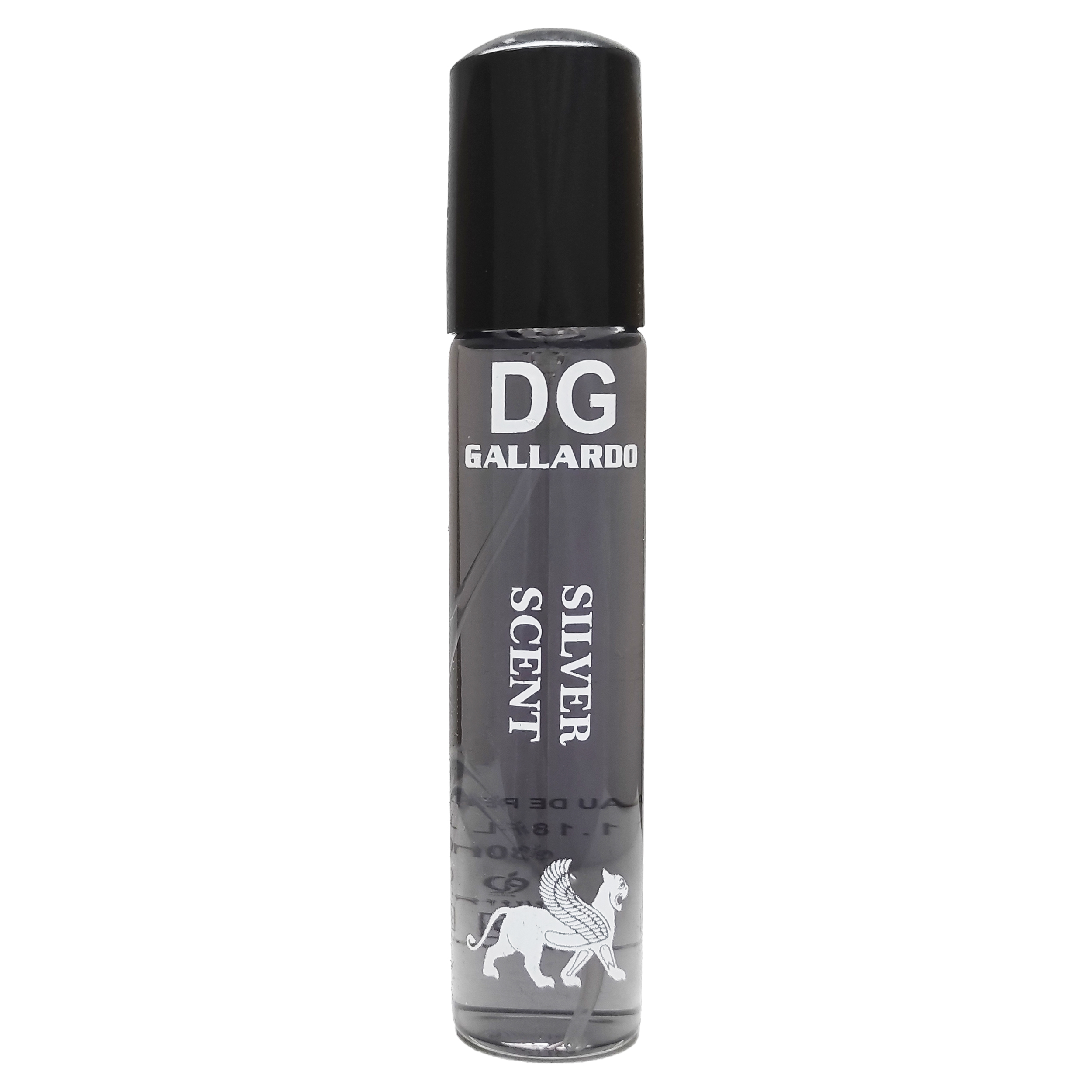 عطر جیبی مردانه گالاردو مدل silver scent حجم 30 میلی لیتر